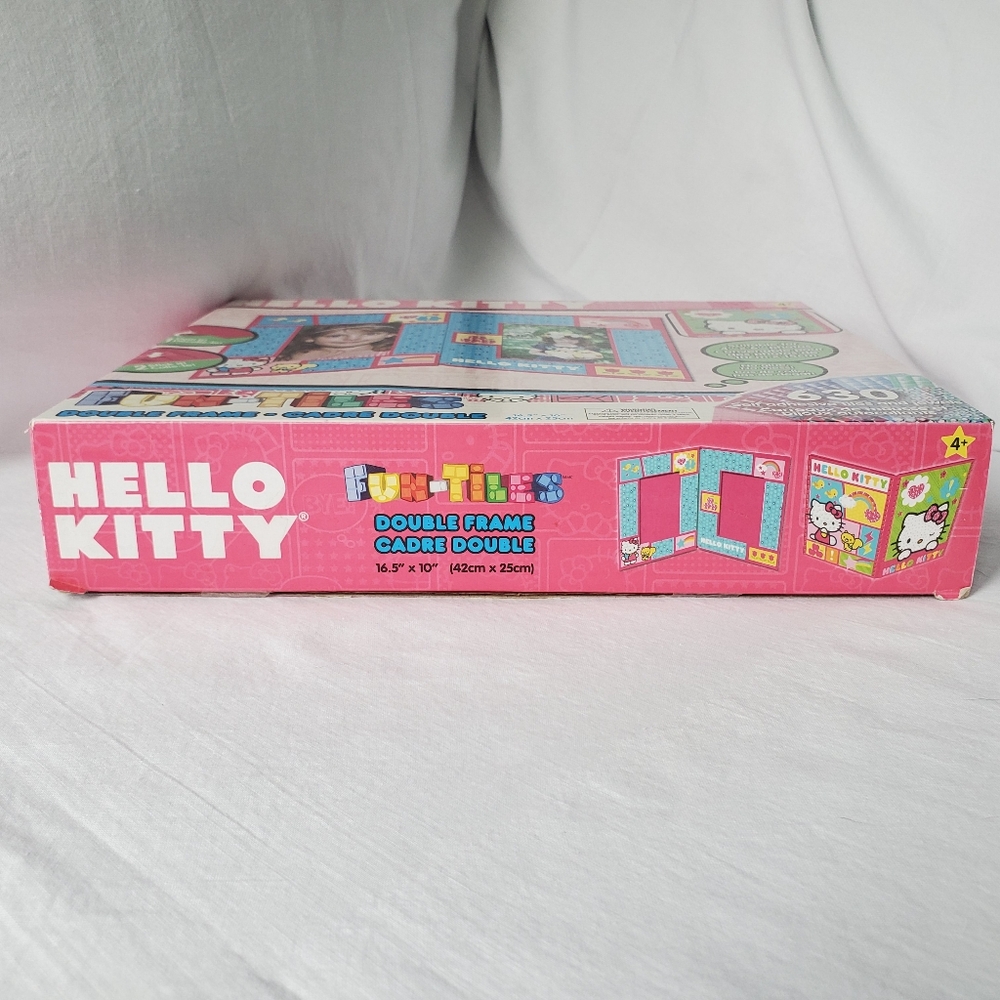 Hello Kitty Double Frame Craft Set with Fun-Tiles, NEW - Picture 3 of 3